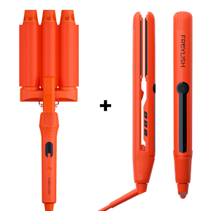 KODRALNIK ZA LASE NA VELIKE KODRE 32MM 2.0 + LIKALNIK Z IONIZATORJEM 28MM