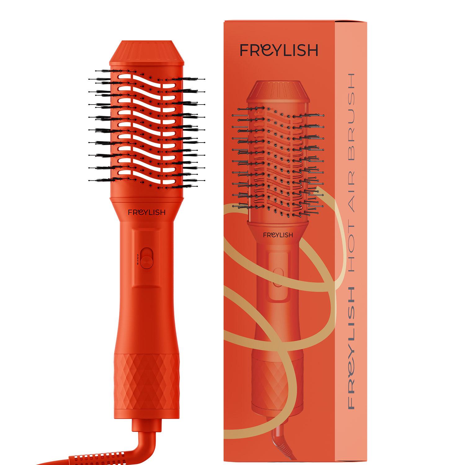 Freylish® Teplovzdušná kefa na vlasy